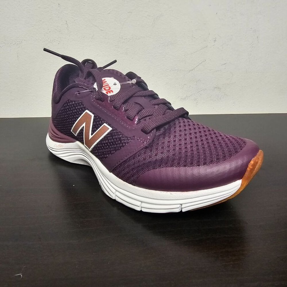 New Balance x Isaac Mizrahi Live! Lace Up Sneakers WX700 Current/Rosegold (Plum)